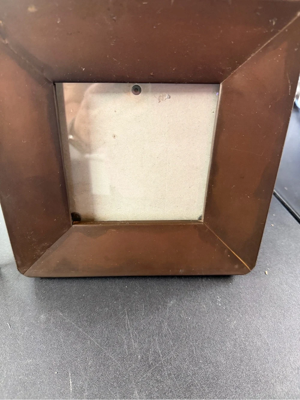(Sale $5) copper color square and dried flower rectangular Frames
